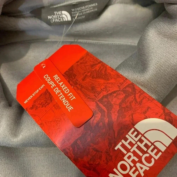 The North Face Women's Canyon Flats Fleece Poncho High Rise Gray Size S/M NWT - Picture 8 of 12